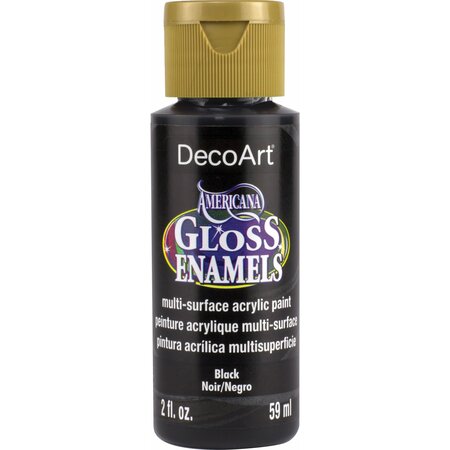 DECO ART BLACK -PAINT AMERICANA GLSS DAG-67